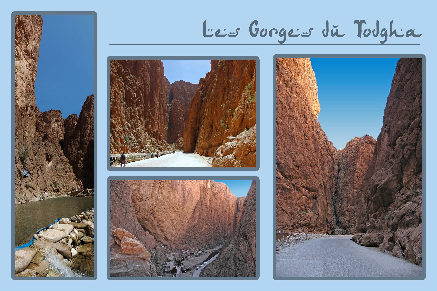 Les Gorges du Todgha au Maroc